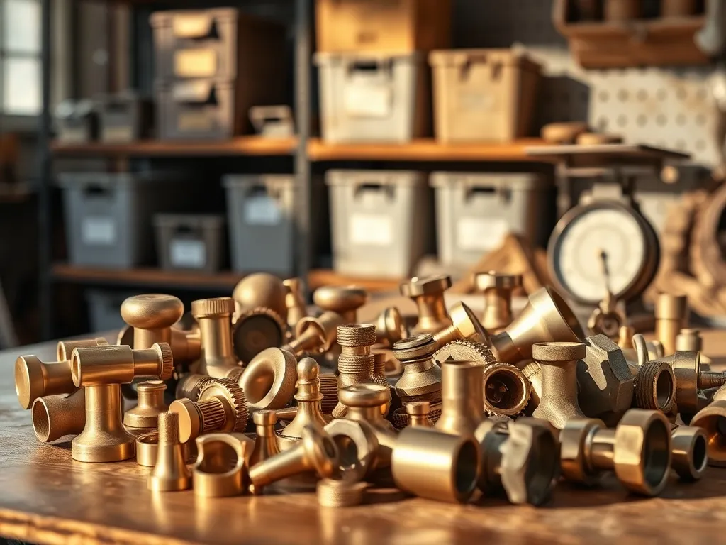 Cena mosiądzu na złomie – gdzie sprzedać i jak sprawdzić?